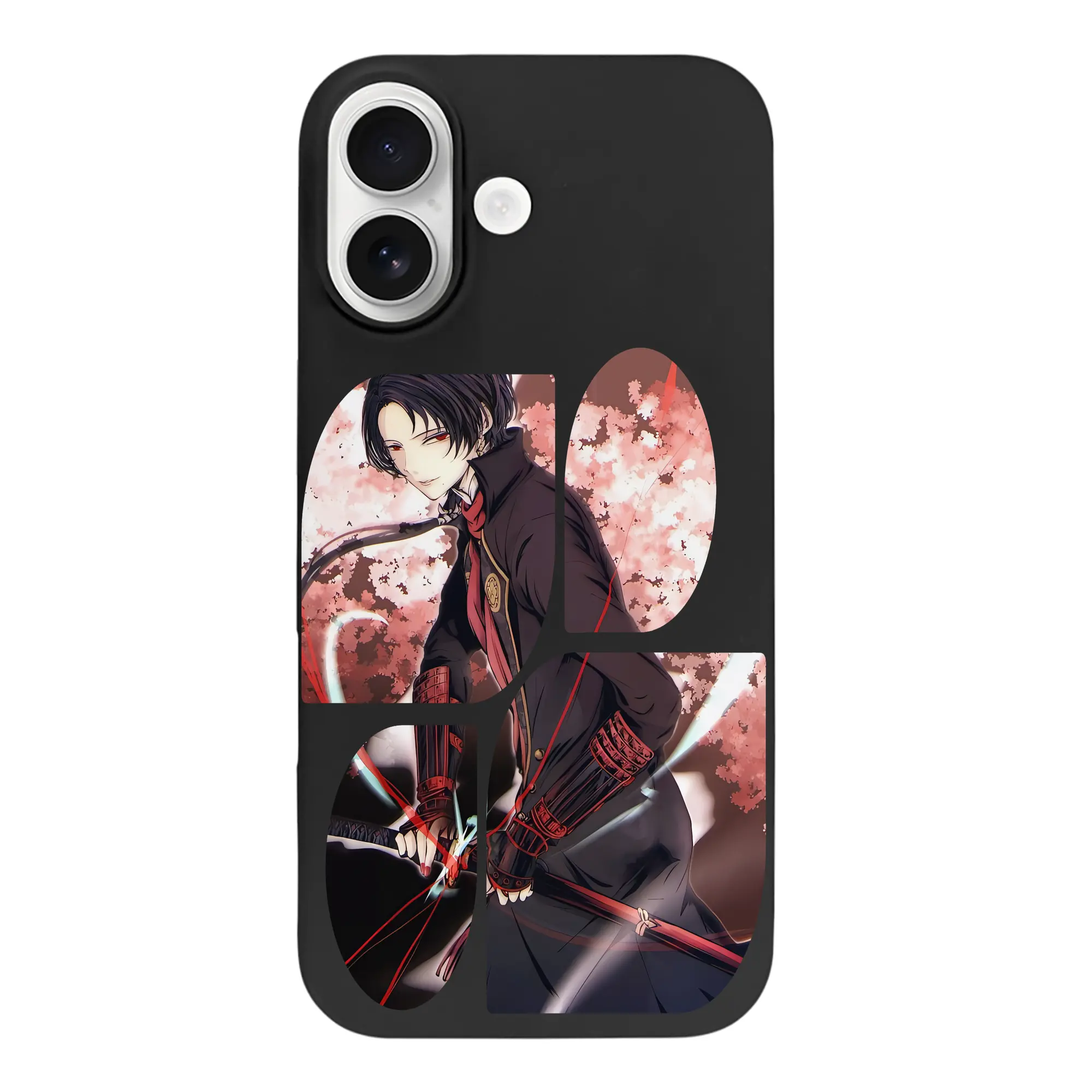 刀剣乱舞 グッズ,加州清光 - iPhone 17 シリーズ シリコンケース 薄型 耐衝撃 指紋防止 ソフトタッチカバー 精密フィット 傷防止 保護ケース iPhone 17/17 Air/17 Pro/17 Pro Max 対応